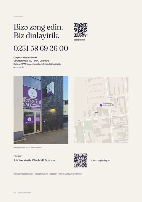 Nəşr olunmuş jurnalın səhifəsi 26