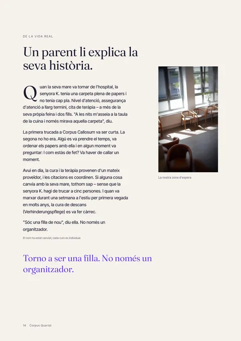 Pàgina 14 de la revista impresa