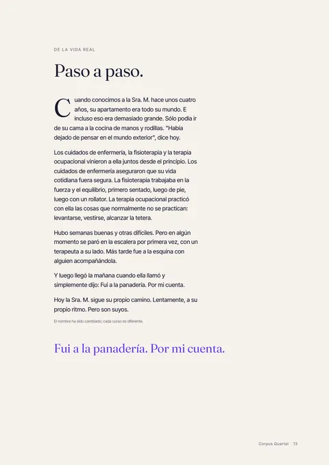 Página 13 de la revista impresa