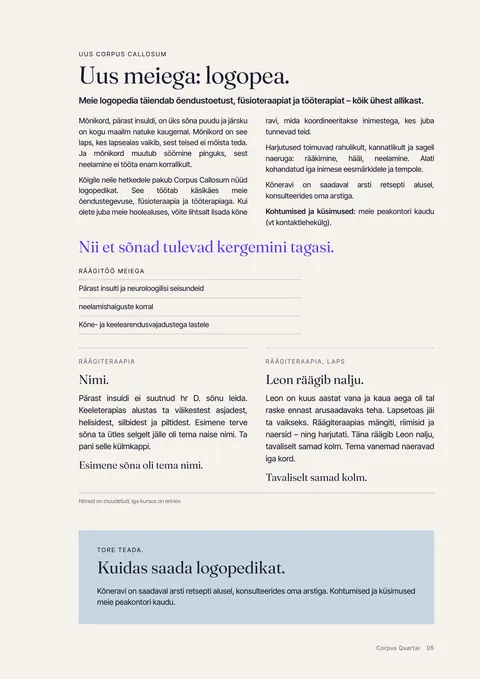 Trükitud ajakirja lehekülg 5
