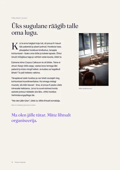 Trükitud ajakirja lehekülg 14