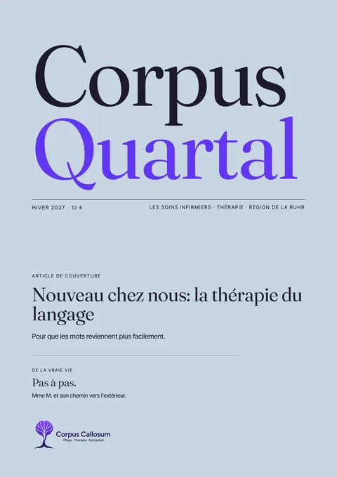 Page 1 de la revue imprimée