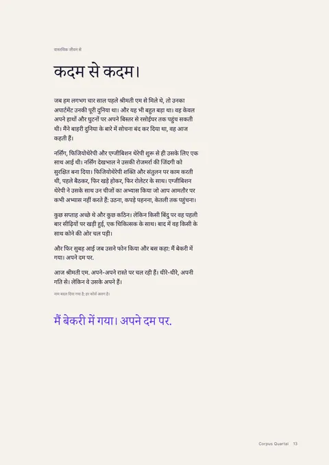 मुद्रित पत्रिका का पृष्ठ 13