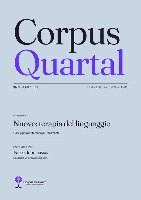 Pagina 1 della rivista stampata
