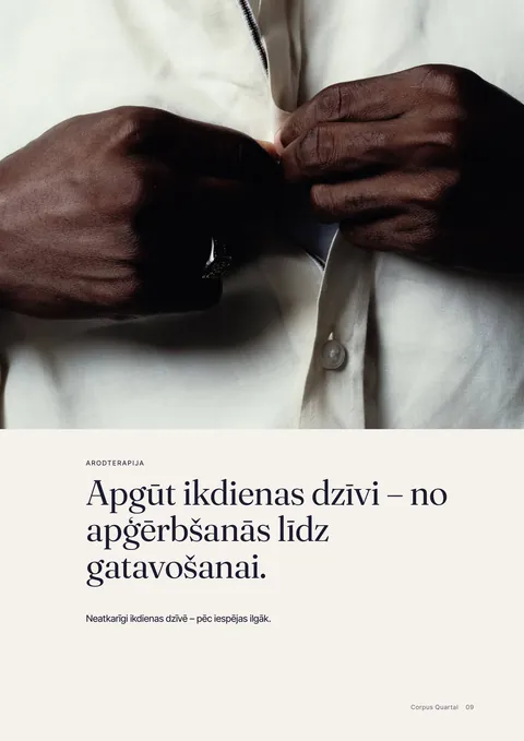 Izstrādātā žurnāla 9 lappuse