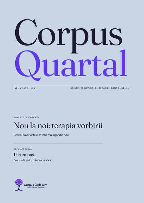 Pagina 1 a revistei tipărite