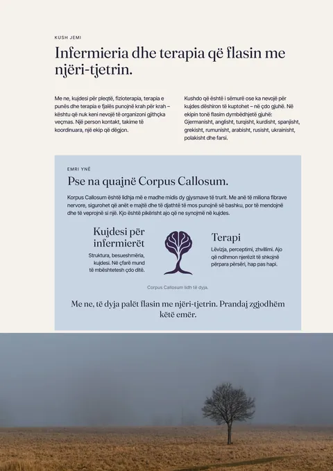 Faqja 3 e revistës së shtypur