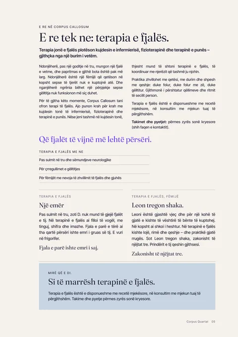 Faqja 5 e revistës së shtypur