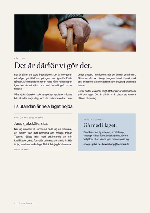 Sid 22 i den tryckta tidskriften