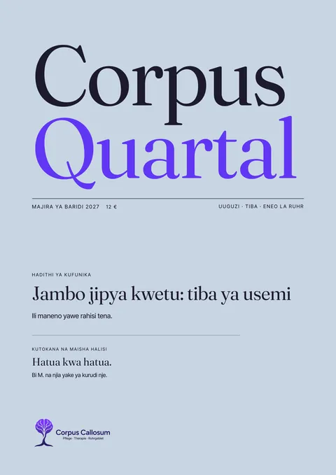 Ukurasa 1 wa gazeti la magazeti