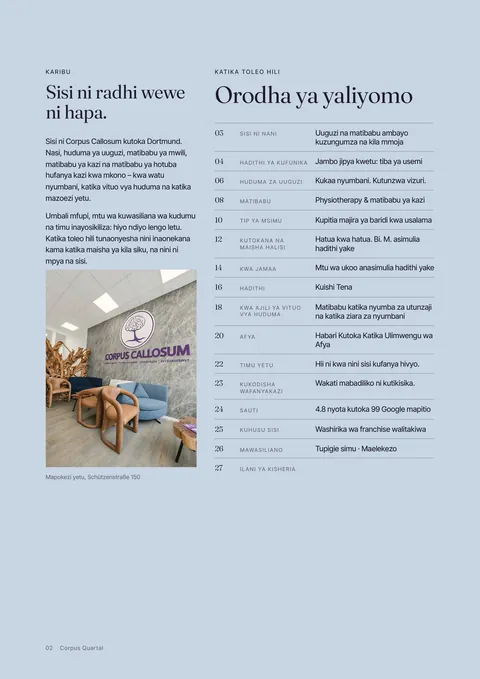 Ukurasa 2 wa gazeti la magazeti